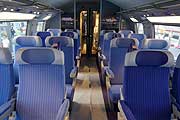 Sitze 2. Klasse in neuen Doppelstock TGV (©Foto: Martin Schmitz)